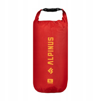 Worek wodoodporny Alpinus Tutunendo 5 litrów lekki, czerwony, rolowany